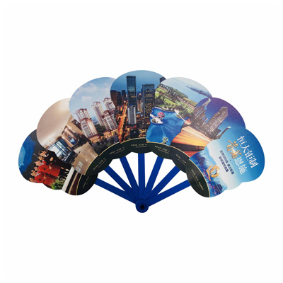 Plastic Folding Paddle Fan